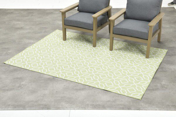 Gretha Eclips Teppich green – Bild 2