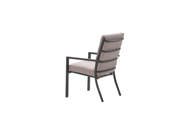Sergio Stuhl carbon black / salmon grey – Bild 4
