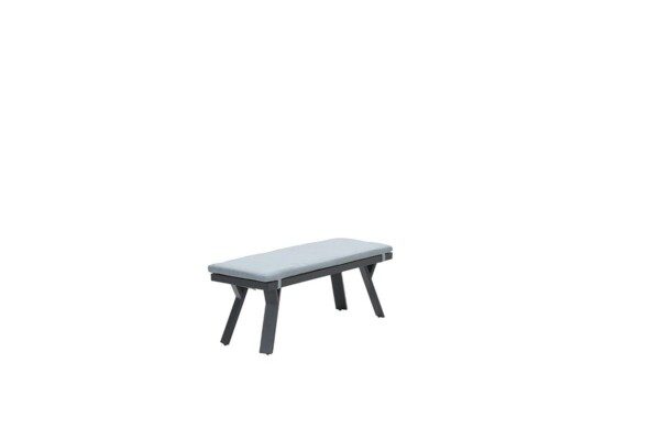 Sergio Bank carbon black / mint grey – Bild 3