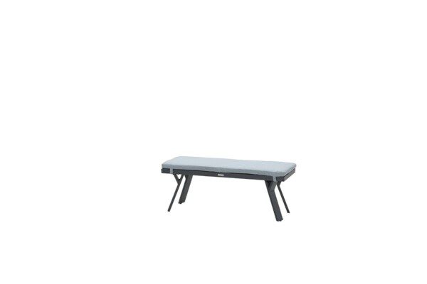 Sergio Bank carbon black / mint grey – Bild 4