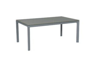 Salsa Tisch 180 x 100 x H76,5 cm arctic grey / polywood grey