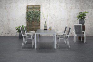 Salsa Saphir Set mat white / anthrazit