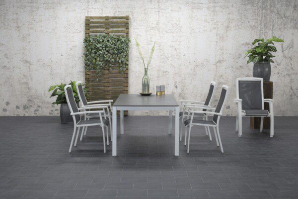 Salsa Saphir Set mat white / anthrazit