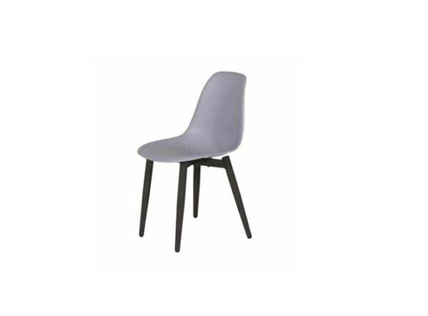 Milano Stuhl carbon black / silver grey