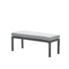 Andrea Bank carbon black / light grey