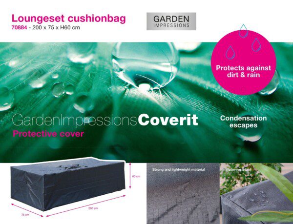 Cover 200 x 75 x H60 cm | GI 70884