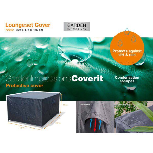 Cover 205 x 175 x H65 cm | GI 70940