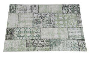 Blocko Teppich green