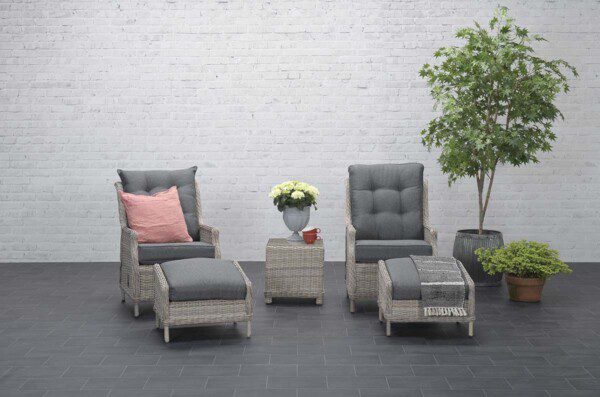 Veracruz Relaxstuhl vintage willow / reflex black – Bild 6