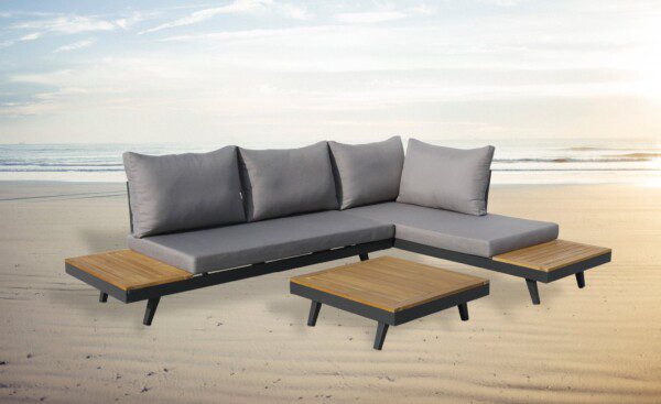 Molly Lounge anthrazit / grau – Bild 3