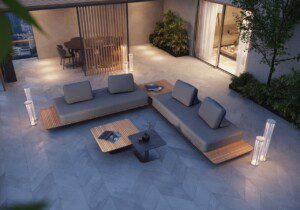 New Freedom Lounge anthrazit teak / dunkelgrau