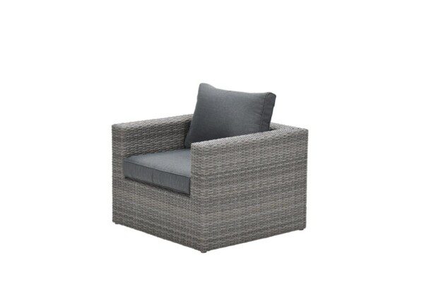 Orangebird Stuhl organic grey / reflex black