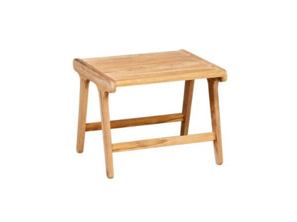 LUC Beistelltisch 50 x 45 cm teak natural
