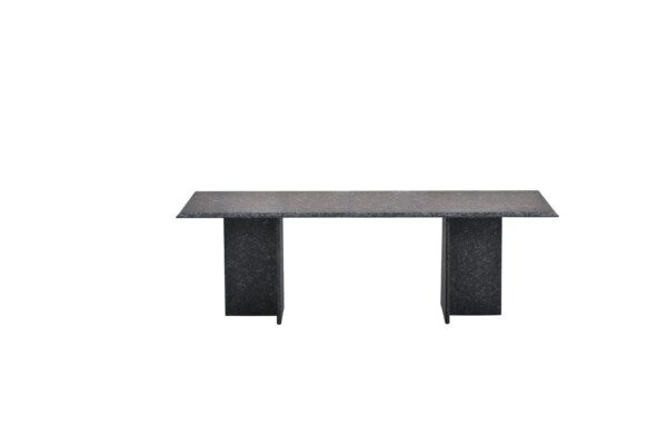 Opal Dining Tisch 240 x 100 x H75 cm perlgrau satiniert – Bild 2