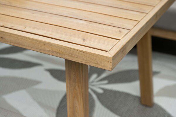Decala Lounge alu light teak / taupe – Bild 8
