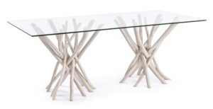 SAHEL 200 x 100 x H76 cm weiß