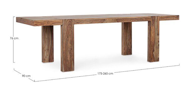 SUNDERLAND 175 - 265 x 90 x H76 cm – Bild 7