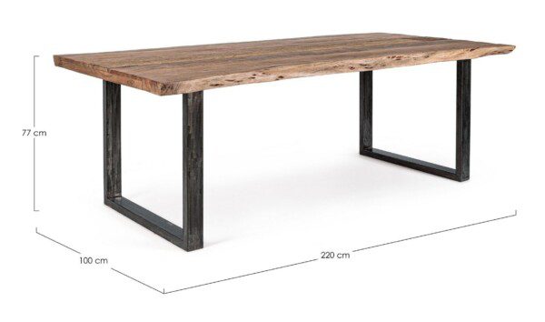 NOTTINGHAM Tisch 220 x 100 x 77 cm – Bild 8