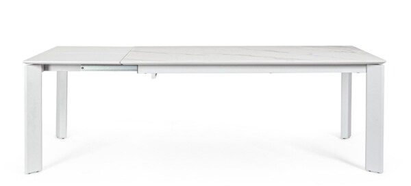 BRIVA weiß-hellgrau 160 - 220 x 90 x H76 cm – Bild 2