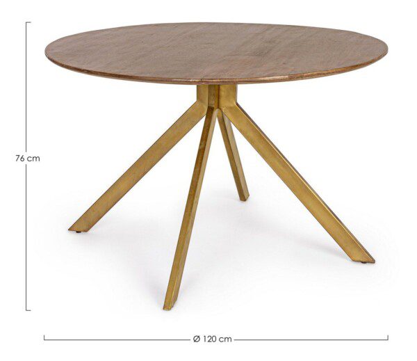 SHERMAN D120 Tisch Ø 120 x H76 cm – Bild 8