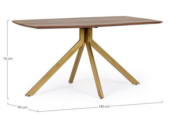 SHERMAN Tisch 150 x 90 x H76 cm – Bild 5