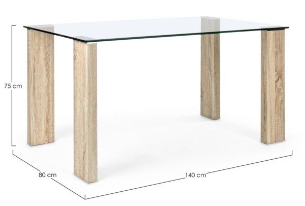 NEW ARLEY natur 140 x 80 x H75 cm – Bild 5
