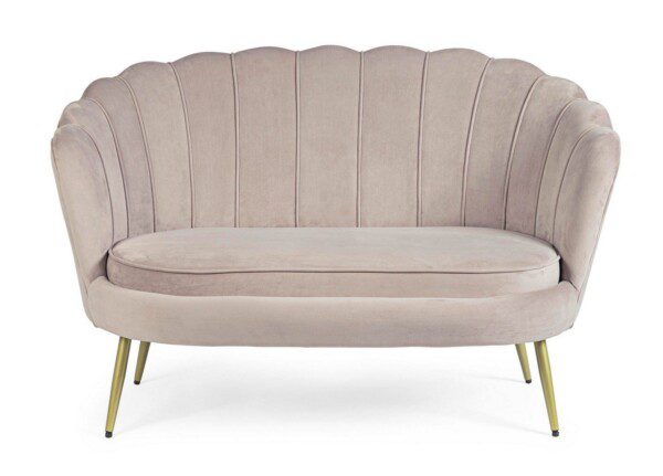 GILIOLA 2-Sitzer Sofa hellgrau – Bild 2