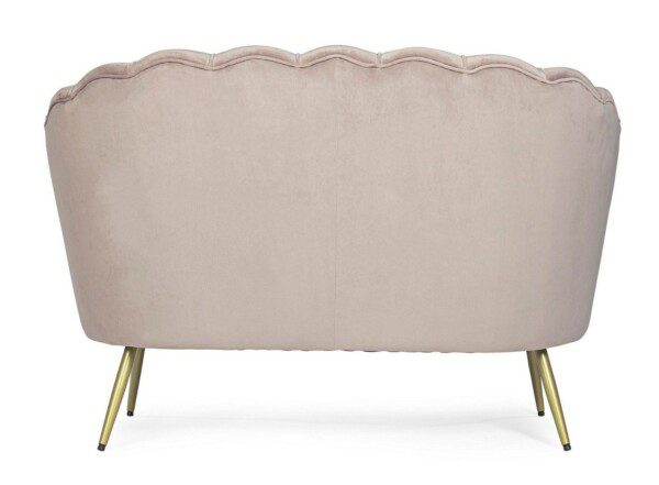 GILIOLA 2-Sitzer Sofa hellgrau – Bild 3
