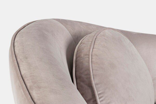 CANDIS hellgrau 2-Sitzer Sofa – Bild 6