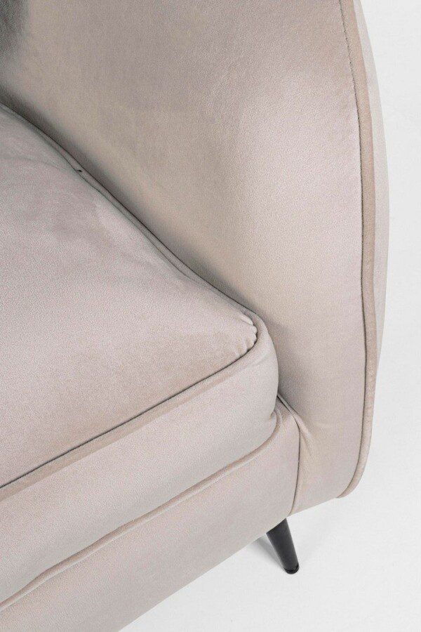 CANDIS hellgrau 2-Sitzer Sofa – Bild 7