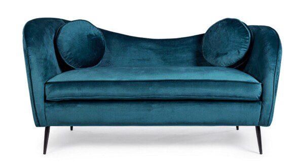 CANDIS petrol 2-Sitzer Sofa – Bild 2