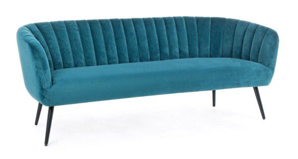 AVRIL 3-Sitzer Sofa blau
