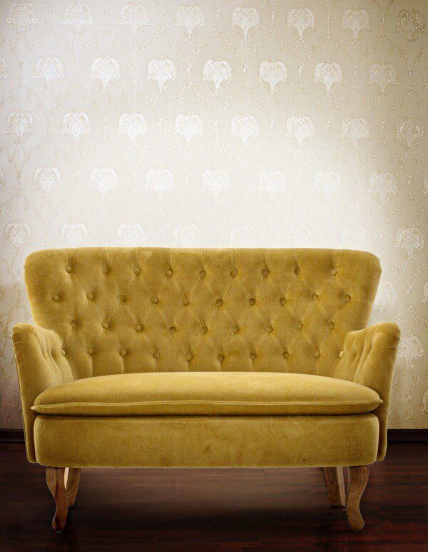 ORLINS senf 2-Sitzer Sofa – Bild 2