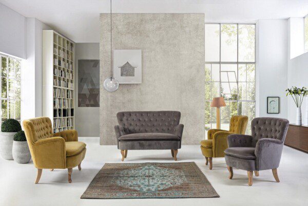 ORLINS senf 2-Sitzer Sofa – Bild 3
