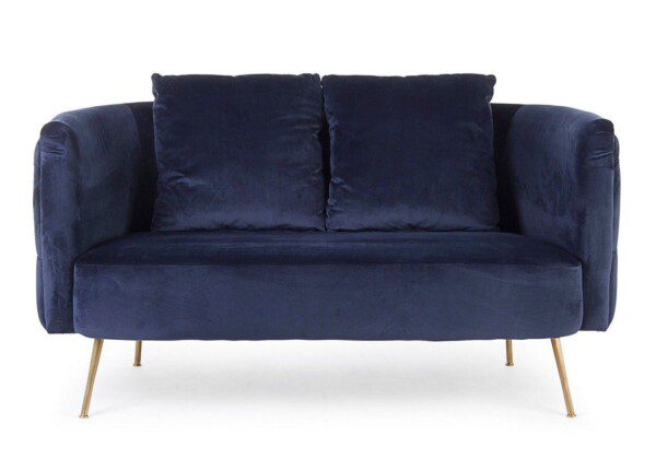 TENBURY 2-Sitzer Sofa blau – Bild 2