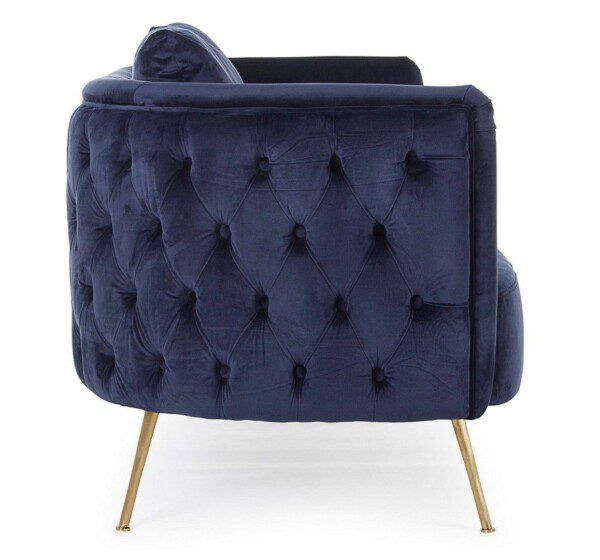 TENBURY 2-Sitzer Sofa blau – Bild 4