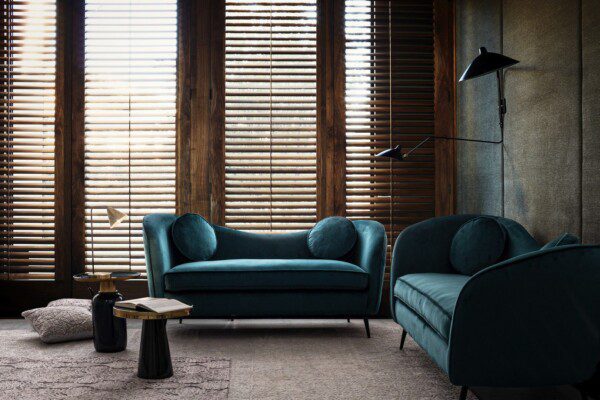 CANDIS petrol 2-Sitzer Sofa – Bild 8