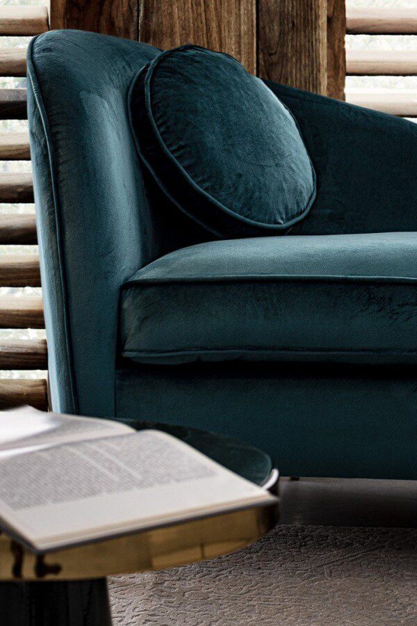 CANDIS petrol 2-Sitzer Sofa – Bild 9