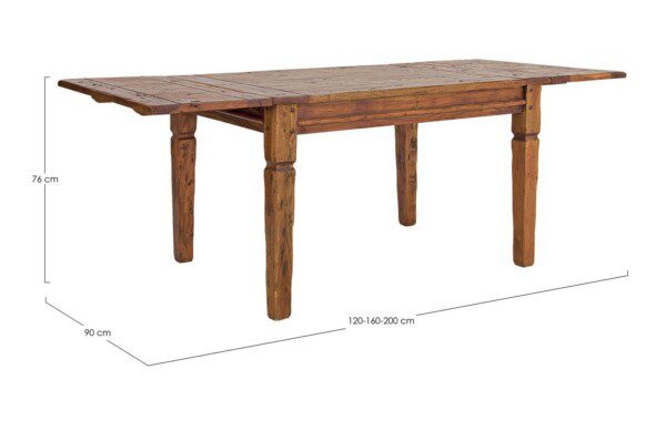 CHATEAUX 120 – 160 - 200 x 90 x H76 cm – Bild 5