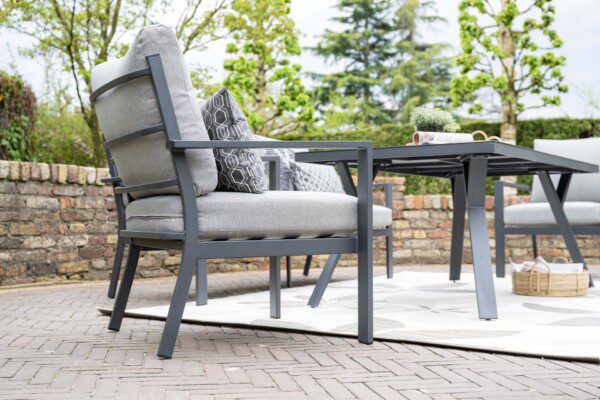 Sergio Lounge carbon black / light grey – Bild 14