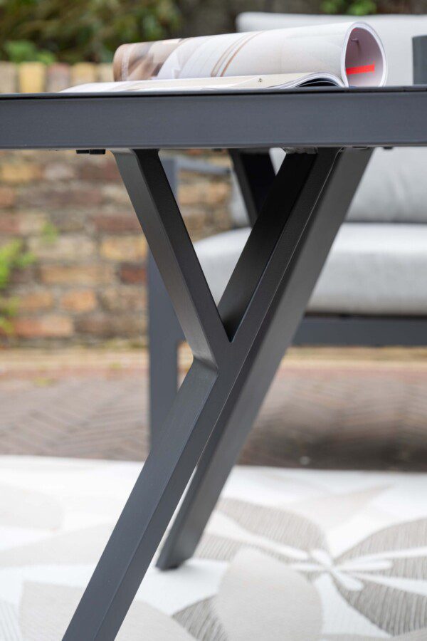 Sergio Lounge carbon black / light grey – Bild 9