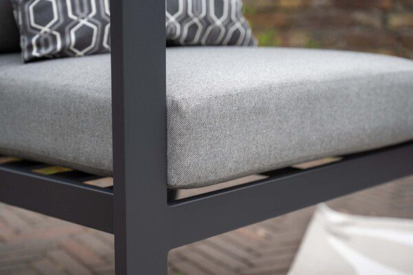 Sergio Lounge carbon black / light grey – Bild 10
