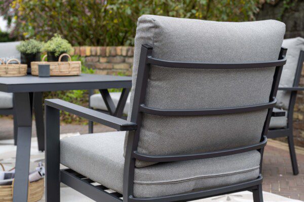 Sergio Lounge carbon black / light grey – Bild 11