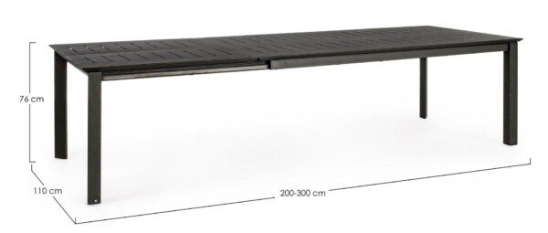 KONNOR Tisch 200-300 x 110 x H76 cm – Bild 9