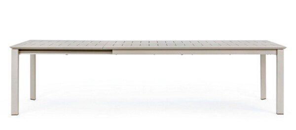 KONNOR Tisch 200-300 x 110 x H76 cm taupe – Bild 2