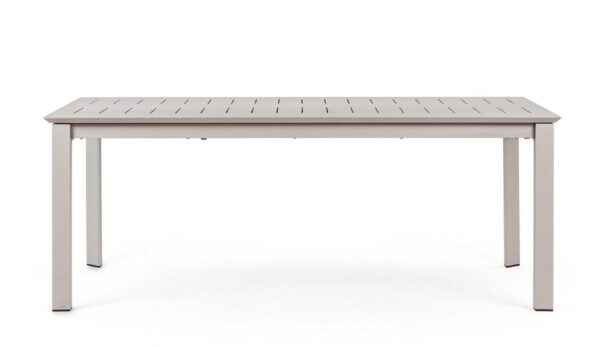 KONNOR Tisch 200-300 x 110 x H76 cm taupe – Bild 3