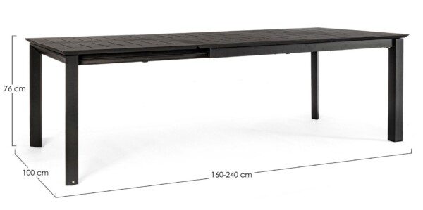 KONNOR Tisch 160-240 x 100 x H76 cm – Bild 11
