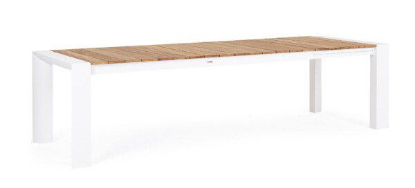 CAMERON Tisch 228-294 x 100 x H75 cm weiß