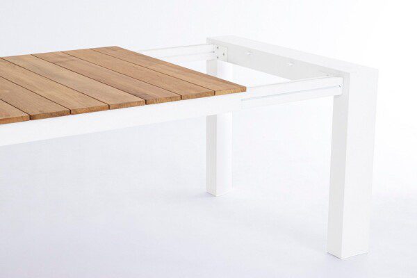 CAMERON Tisch 228-294 x 100 x H75 cm weiß – Bild 5