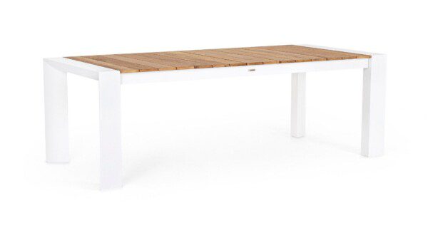 CAMERON Tisch 228-294 x 100 x H75 cm weiß – Bild 6